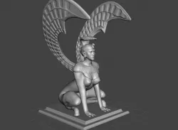 Southern Oracle Sphinx inspired by Neverending Story  3D print model
