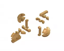 Sphere puzzle 3D print model