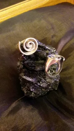 Spiral ring 3D print model