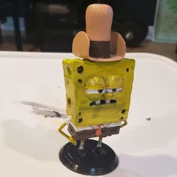 Spongebob as Dirty Dan 3D print model