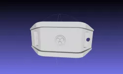 Star Wars Imperial Officer Beltpiece Printable Model 3D print model