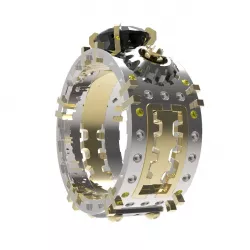 Stimpunk ring 3D print model