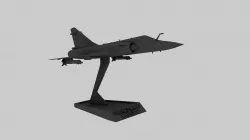 STL Dassault Mirage 2000 3D print model