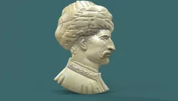 Suleiman The Magnificent 3d stl model for cnc 3D 3D print model