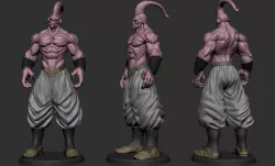 Super Buu 3D print model