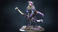 Sylvanas Windrunner 3D print model