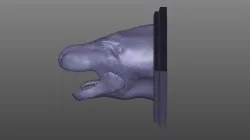 T Rex Head Trophy 3D print model