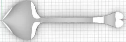 Tea Spoon 3D print model
