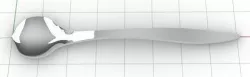 Tea Spoon 3D print model