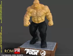 The Thing Fantastic Four - Ben Grimm - Printable Figure 3D print model