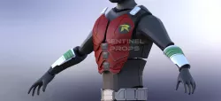 Titans Robin Jason Todd Armor 3D print model