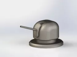 Turret 3D print model
