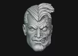Two-Face 3D print model