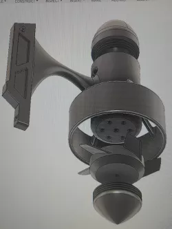 Underwater Thruster For SUP Paddleboard 3D print model