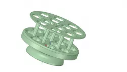 Vape Juice Carousel for 60 ml gorilla bottles 3D print model