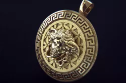 Versace Medusa pendant S 3D print model