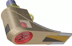 Veth Jet 360 thruster for Smit Bronco tug 3D print model