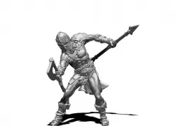 Viking - Harald 35mm scale - 3D print model 3D print model