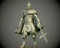Warrior or Paladin pathfinder 3D print model  3D print model