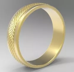 Wedding Ring 3D print model