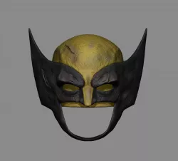Wolverine Helmet Cosplay Costumer - X-Men Helmet  3D print model