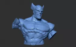 wolverine marvel photopolymer printers stl xmen  3D print model
