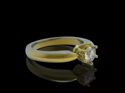 Women woman Ring  3D print model