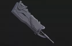Wyvern Ignition Impact - Monster Hunter World Greatsword 3D print model