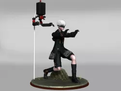 yorha 9s 3D print model