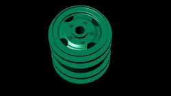 3D Models Double Wheels For B16 B36 JJRC Q61 DIY rc monster Car 3D print model