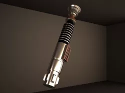 3d print model Luke Skywalker Lightsaber 3D print model