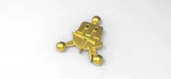 3D printable Council of Mortys badge from Rick and Morty 3D print model