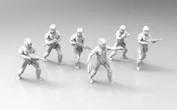 Ancient Trooper Squad with Carbines and Repeater 3D print model