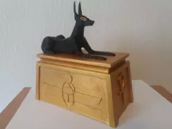 Anubis shrine deckbox for Magic The Gathering 3D print model