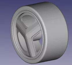 ATS3055 Wheel 3D print model