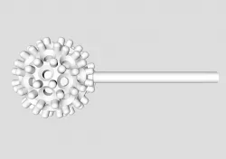 Ball earring 3D print model