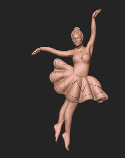 ballerina 3d print STLFinder