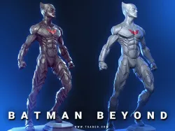 Batman 3d model - Batman figurine  3D print model