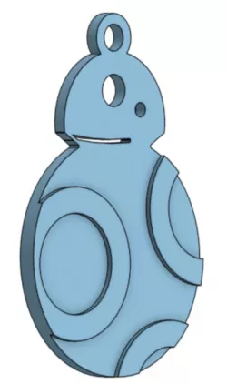 BB8 Charm 3D print model