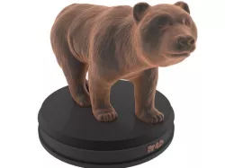 Bear Printable 3D print model