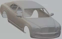 Bentley Arnage 2010 Printable Body Car 3D print model