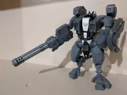 Big Ass Burst Cannon for Wargaming Mech 3D print model