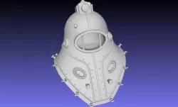 Bioshock Big Daddy Subject Delta Helmet  3D print model