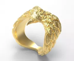 Bird Ring 3D print model