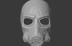 Borderlands 3 Psycho Mask 3D print model