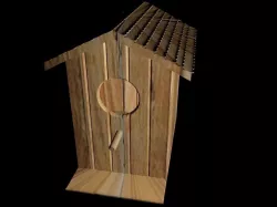 Burd house 3D print model