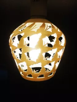 Butterfly lamp shade 3D print model