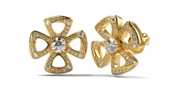 Bvlgari Fiorever Earrings 3D print model