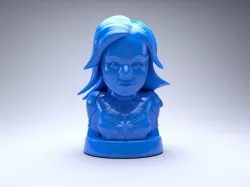 Captain Marvel 3D print model