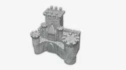 Castle 3D print model